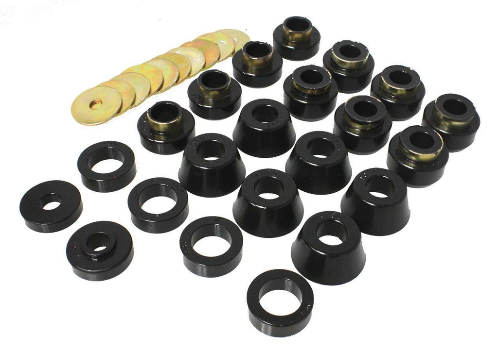 ENERGY SUSPENSION 2-4105G 87-94 YJ Body Mounts Black