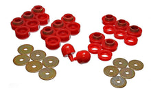 Load image into Gallery viewer, ENERGY SUSPENSION 2-4107R Body Mount Bushings Jeep Red