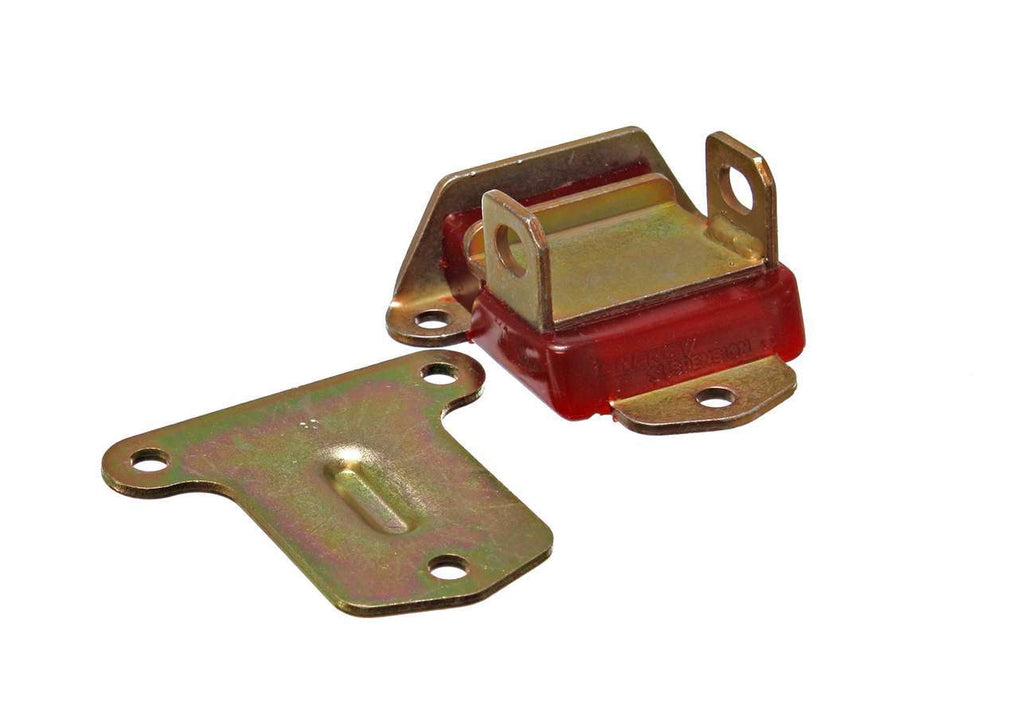 ENERGY SUSPENSION 3-1114R 58-72 Chev V8 Motor Moun Zinc Plated - Red