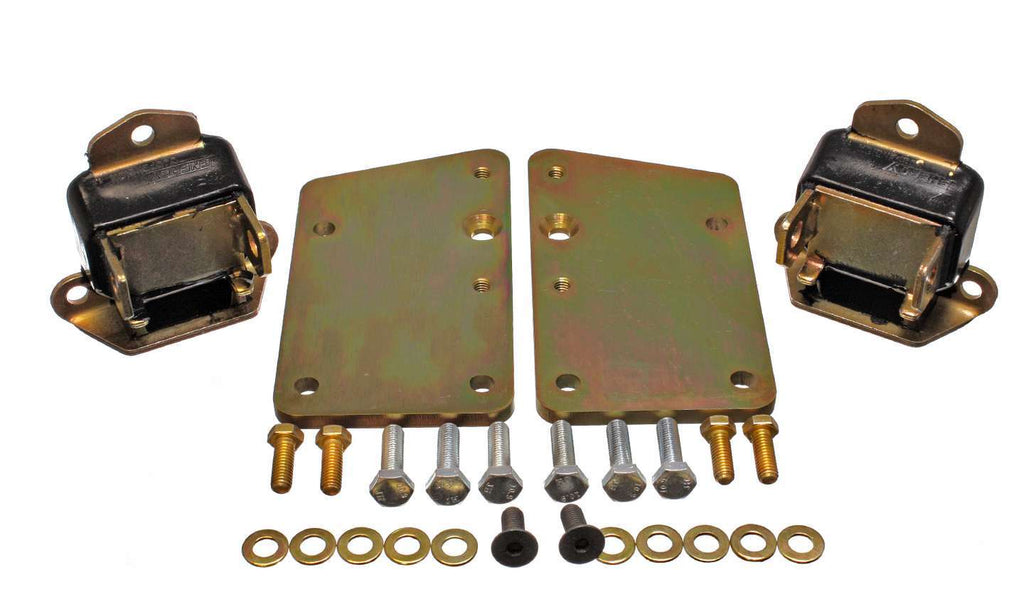 ENERGY SUSPENSION 3-1150G LS1 Engine Conversion Mounts Tall/Narrow Zinc