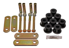 Load image into Gallery viewer, ENERGY SUSPENSION 3-2135G 67-81 Camaro Shackle Set w/o Sprng Bush Black