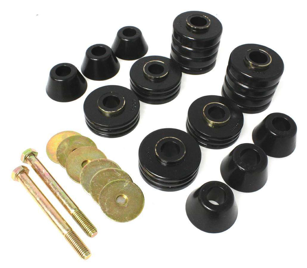 ENERGY SUSPENSION 3-4103G Gm Body Mounts Black