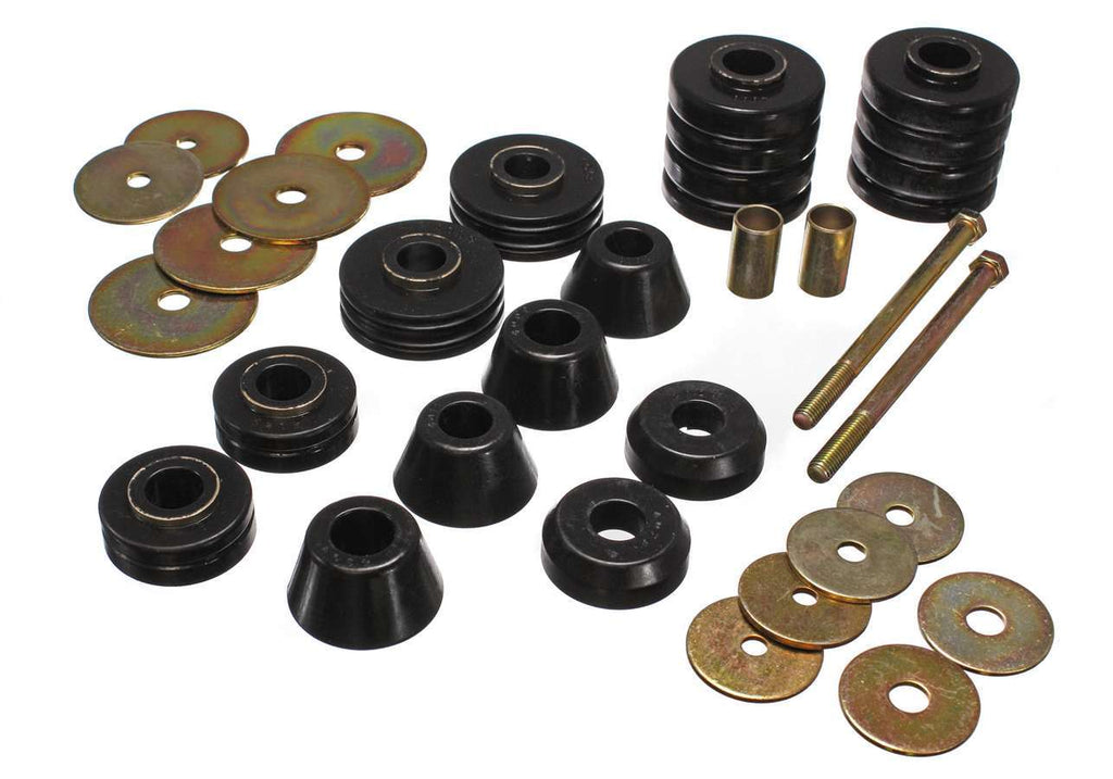 ENERGY SUSPENSION 3-4107G Gm Cab Mounts Black