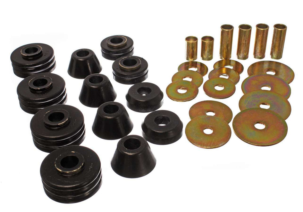 ENERGY SUSPENSION 3-4109G Gm Cab Mounts Black
