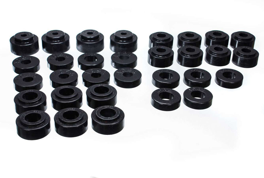 ENERGY SUSPENSION 3-4115G 68-72 Chevy Body Mounts Black