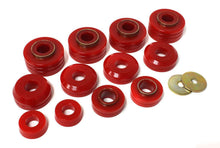Load image into Gallery viewer, ENERGY SUSPENSION 4-4104R Ford Body Mounts - Red