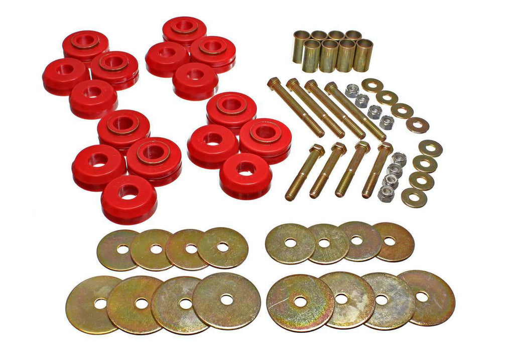 ENERGY SUSPENSION 4-4110R 66-77 Bronco Body Mnt w/Hardware