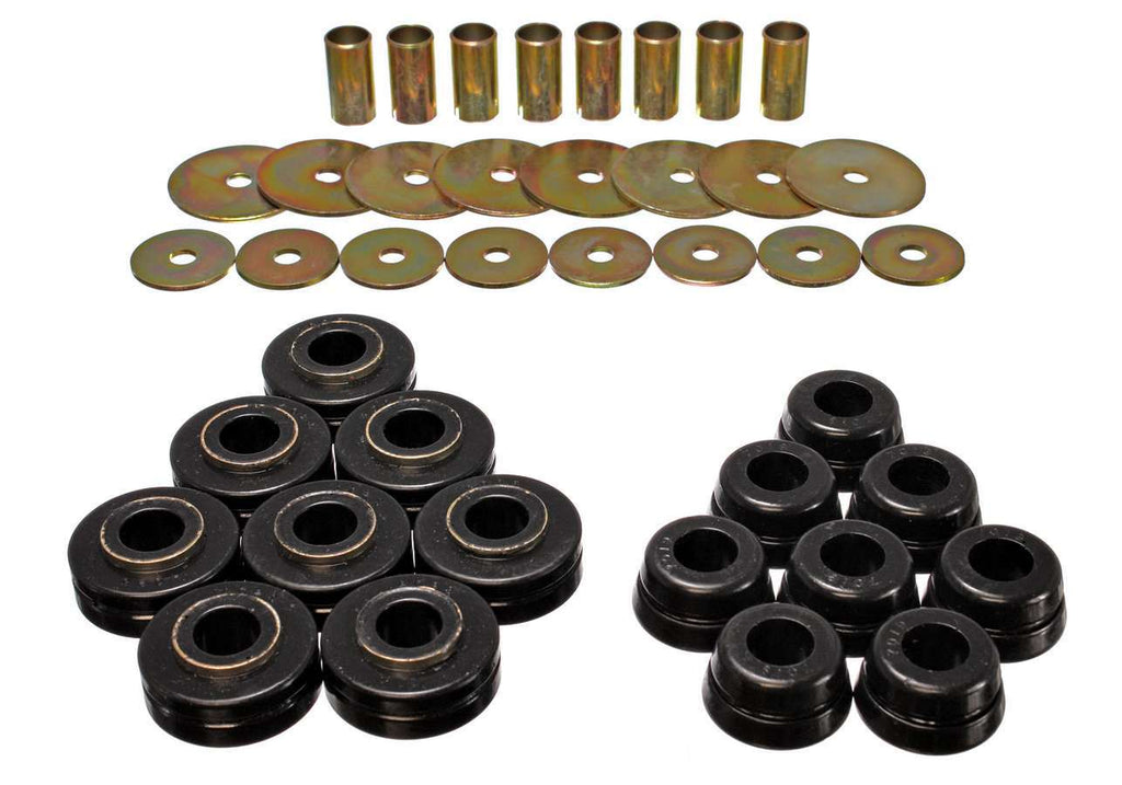 ENERGY SUSPENSION 6-4101G International Scout II Body Mount Bushings Blk