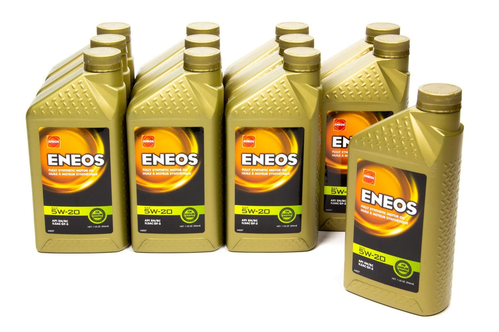 ENEOS 3241-301 Full Syn Oil Case 5w20 12 X 1 Qt