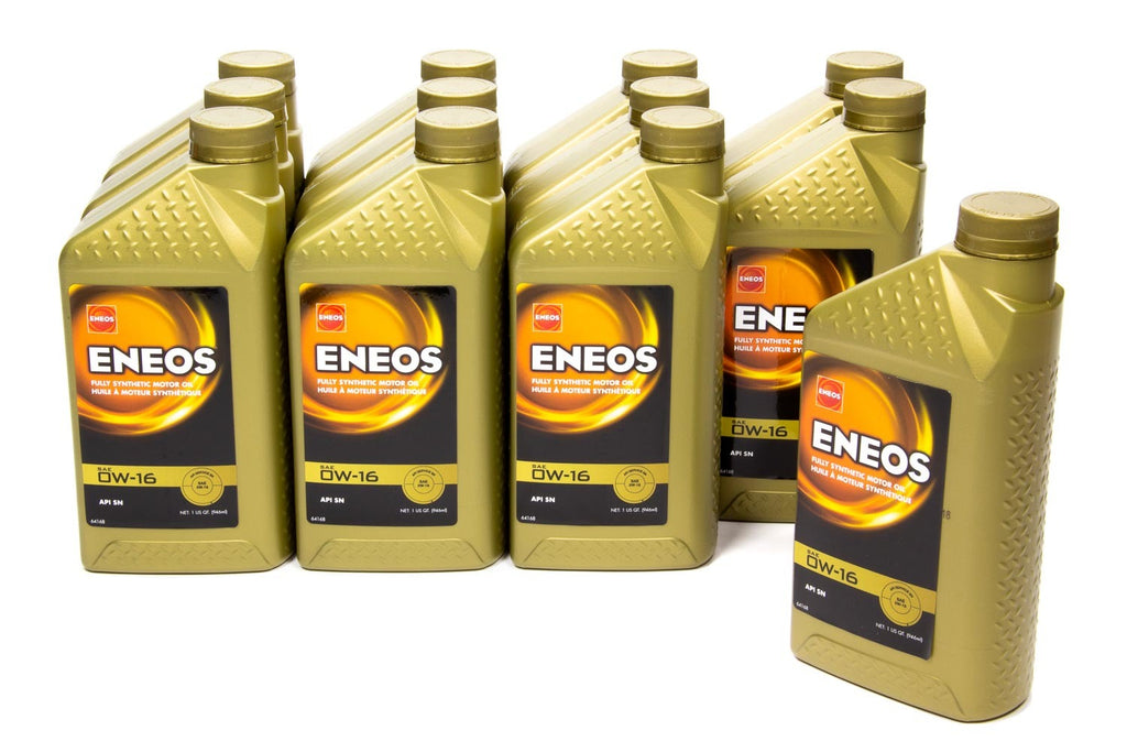 ENEOS 3251-301 Full Syn Oil 0w16 Case 12 X 1 Qt