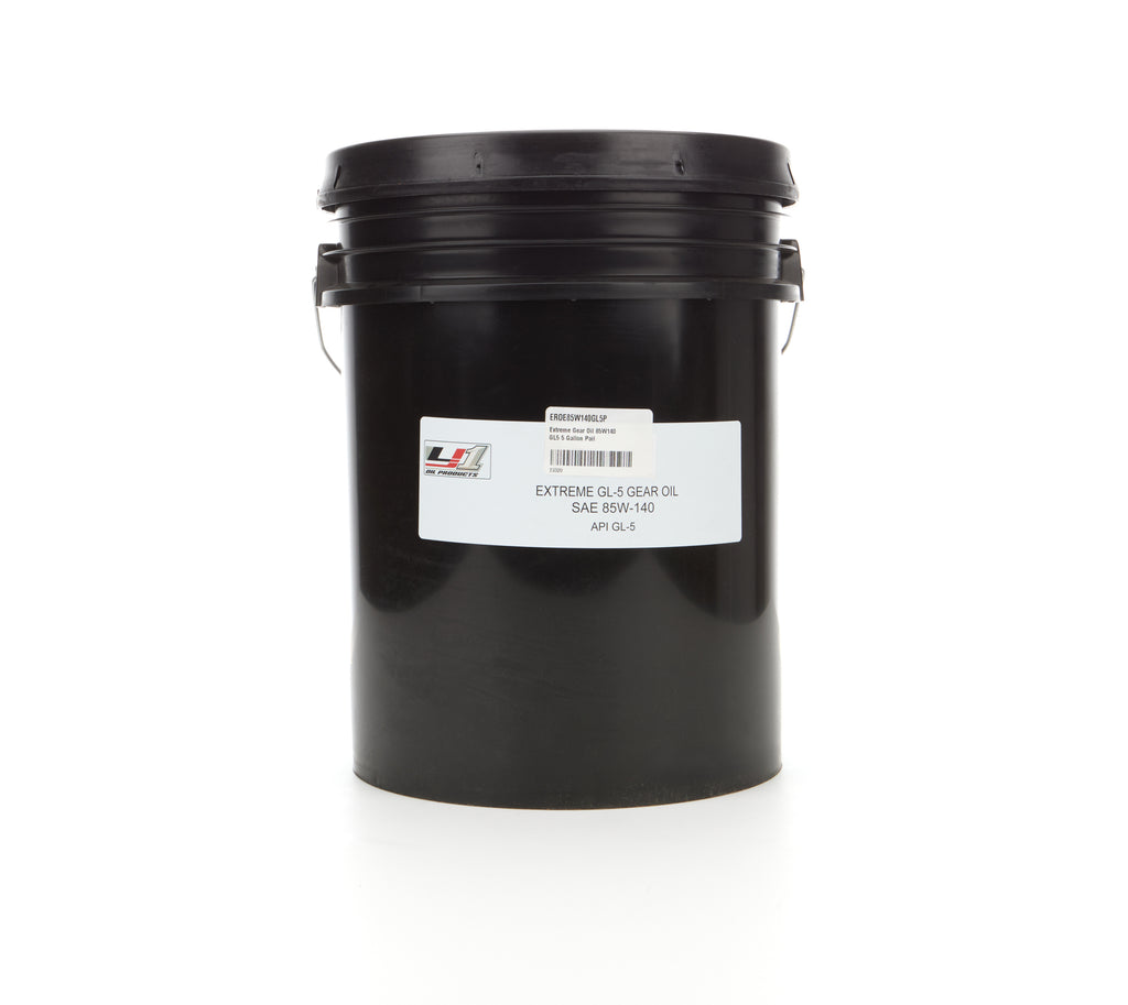 EXTREME RACING OIL E85W140GL5P Extreme Gear Oil 85W140 GL5 5 Gallon Pail