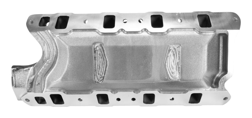 Edelbrock 7521-CP Edelbrock RPM Air-Gap Intake Manifold for Small-Block Ford, Chrome Plasma Finish