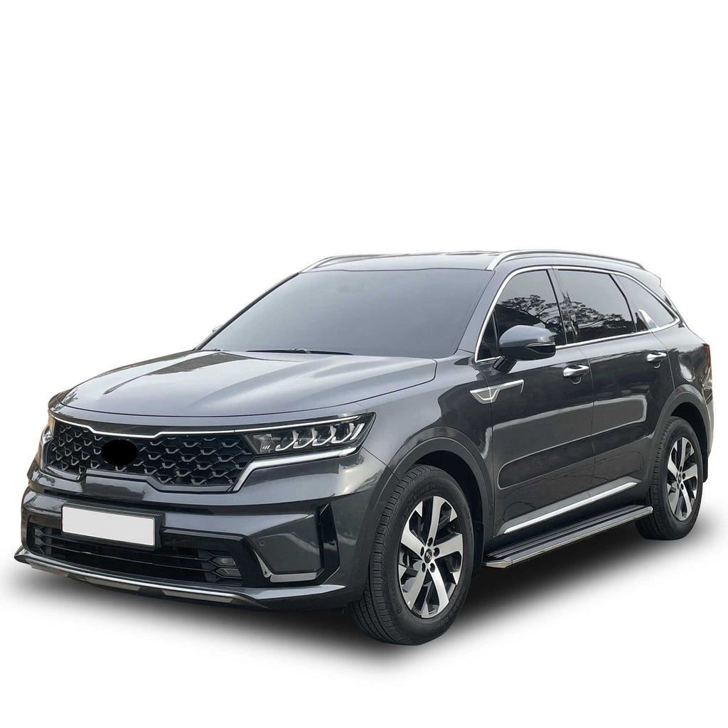 Black Horse Off Road EX-K470 Exceed Running Boards for Select Hyundai Santa Fe, Kia Sorento