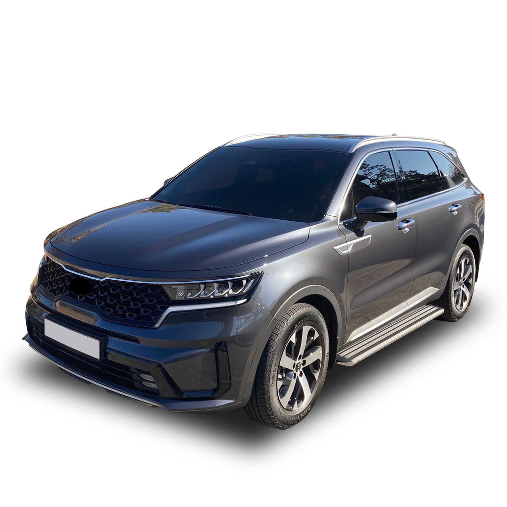 Black Horse Off Road EX-K470 Exceed Running Boards for Select Hyundai Santa Fe, Kia Sorento
