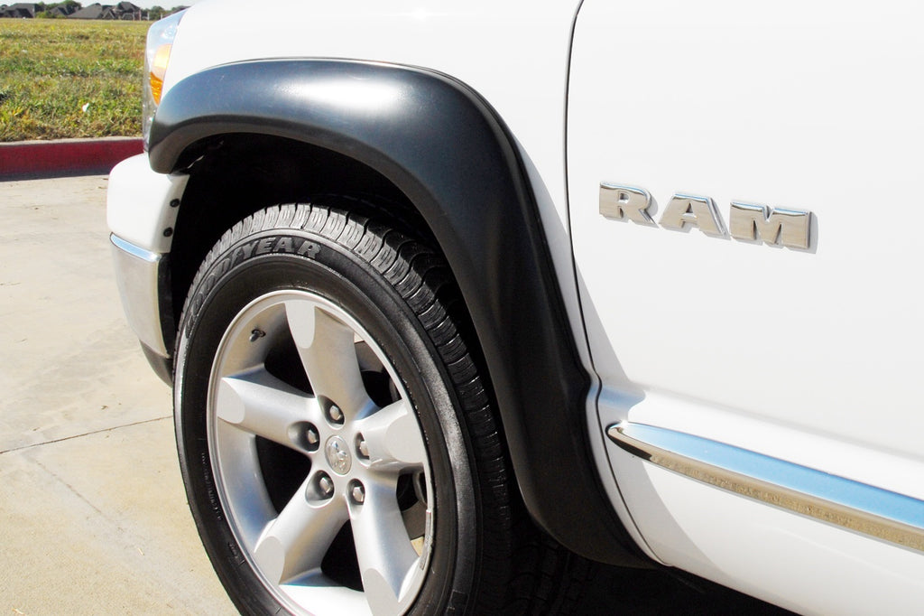 Lund EX203S Extra Wide Style Fender Flare Set for Select Dodge Ram 1500, Dodge Ram 2500, Dodge Ram