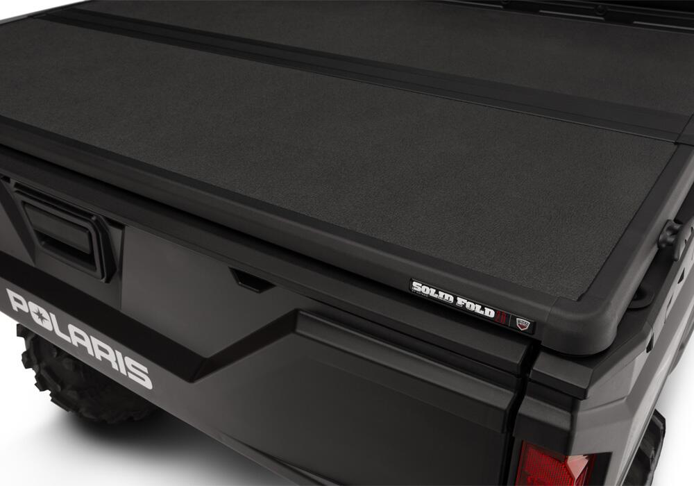 Extang 83110 Solid Fold 2.0 - 13-22 Polaris Ranger UTV w/full size bed (36.5" x 54") for Select Polaris Ranger 570 Full-Size, Polaris Ranger 570 XP, Polaris Ranger 570-4 Crew, Polaris Ranger 570-6 Crew, Polaris Ranger 900 XP, Polaris Ranger 900 XP EPS,