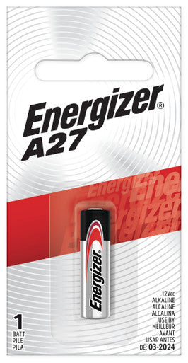 Energizer A27BPZ A27 Batteries, 1 Pack