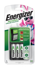 Load image into Gallery viewer, Energizer CHVCMWB-4 Recharge Value Charger for NiMH Rechargeable AA and AAA Batteries