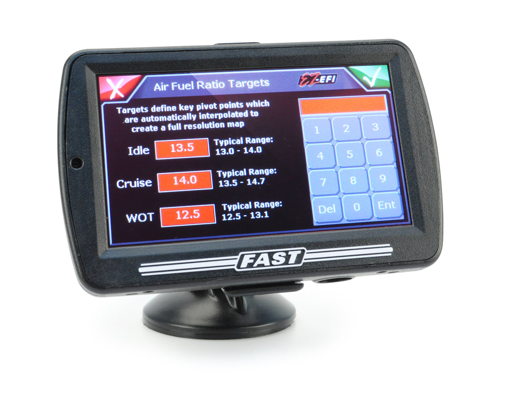 FAST 170633-06KIT EZ-EFI Fuel Touchscreen Hand-Held for Select AC Shelby Cobra, Allard J2X, Allard K3, Allard Monte Carlo, Allard Safari, American Motors AMX, American Motors Ambassador, American Motors American, American Motors Classic, American Motors