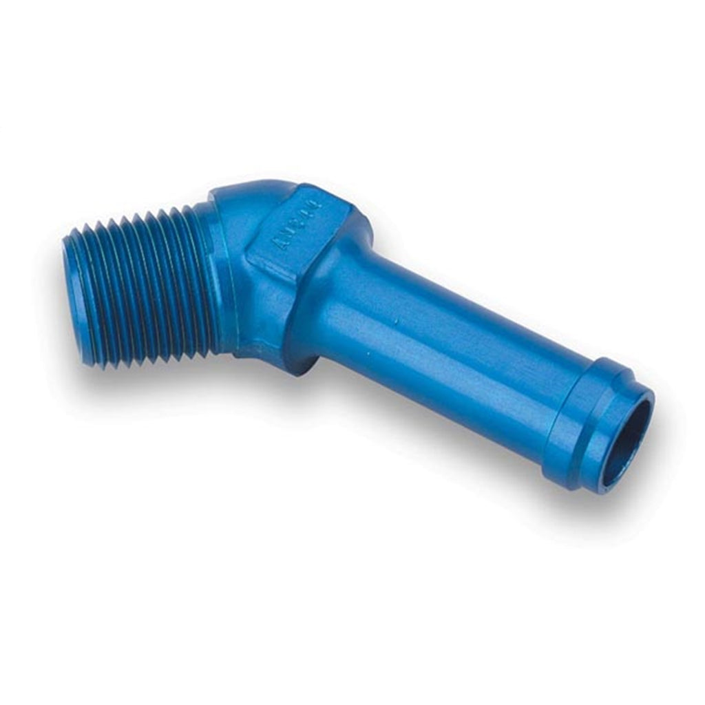 Earls-45-Degree-58-Hose-To-12-Npt-Male-Elbow