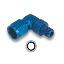 Load image into Gallery viewer, Earls-90-Degree--6-An-Female-To-12Mm-X-1.25-Male-Swivel
