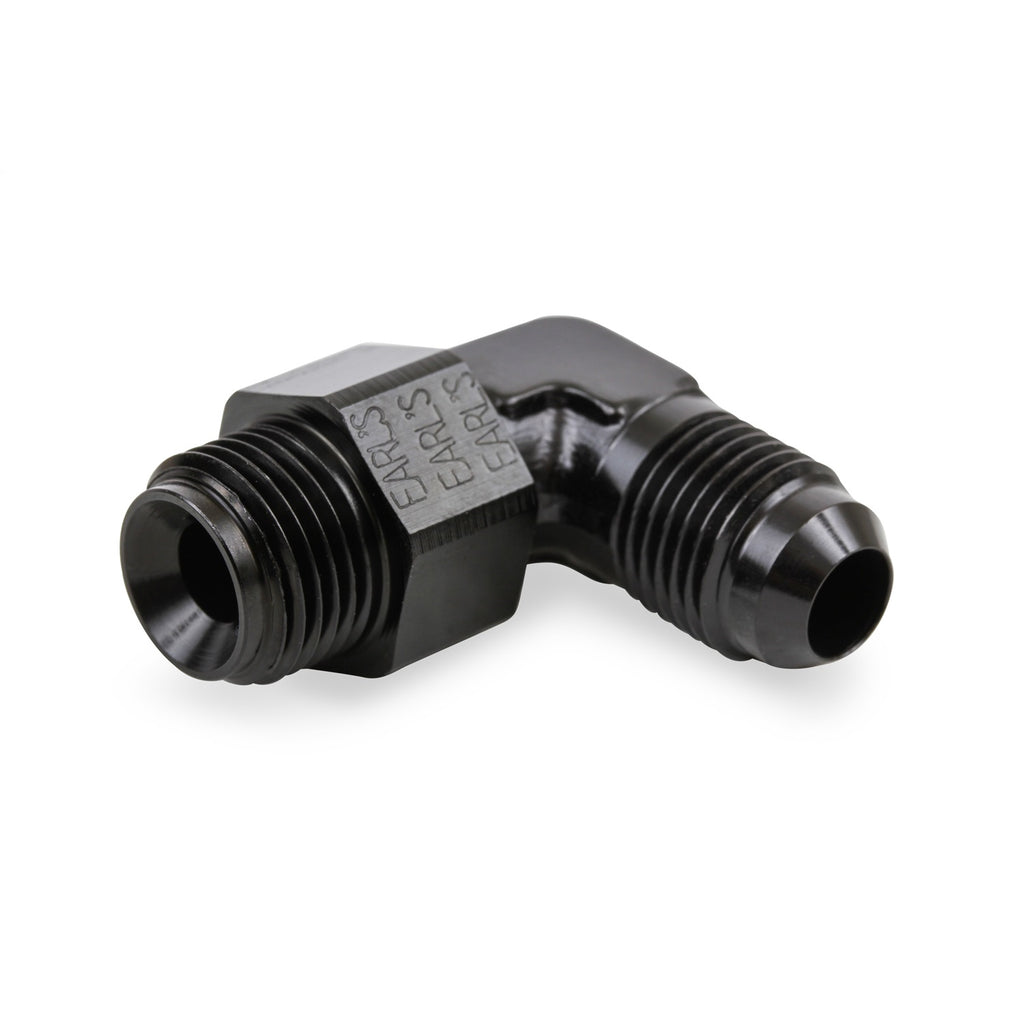 Earls-90-Degree--6-An-Male-To-58-18-Inverted-Flare-Male-Swivel