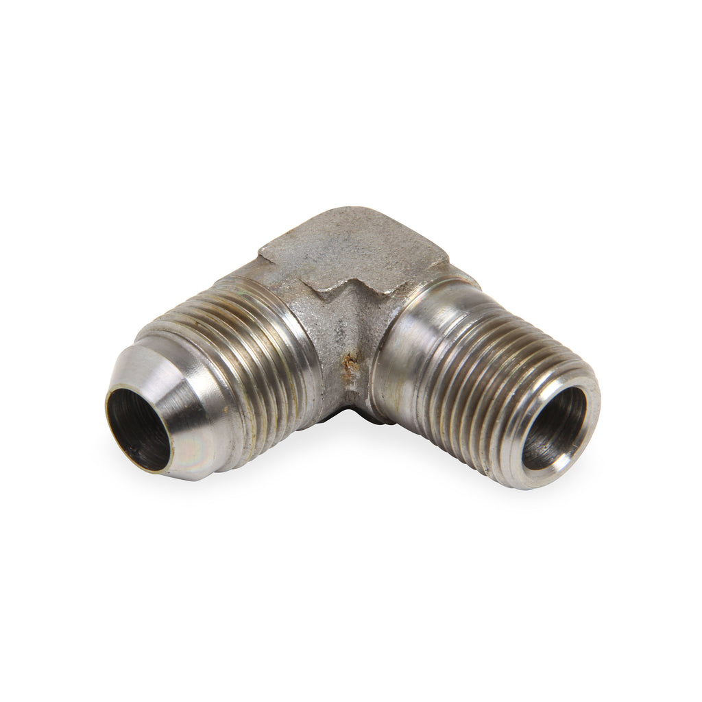 Earls-90-Degree-Elbow-Male-An--3-To-18-Npt---Stainless-Steel