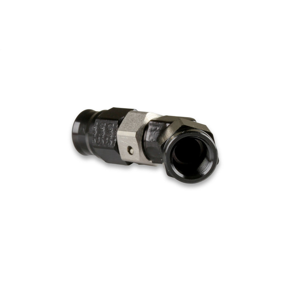 Earls-Adj.-Low-Profile-45-Degree-Speed-Seal-Hose-End,--8-Hose-Size,-8-Nut-Size