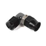 Earls AT609038ERL Earl's Adj. Low Profile 90 Degree Speed-Seal Hose End, -8 Hose Size, 8 Nut Size