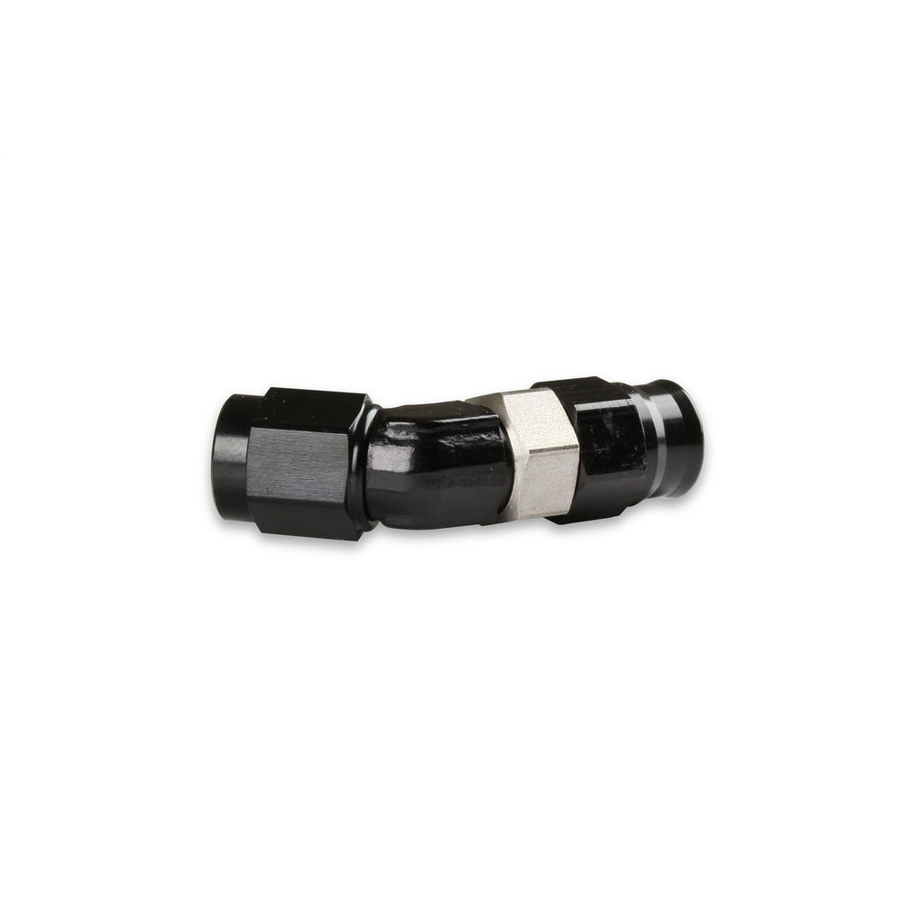 Earls-Adj.-Low-Profile-45-Degree-Speed-Seal-Hose-End,--8-Hose-Size,-8-Nut-Size