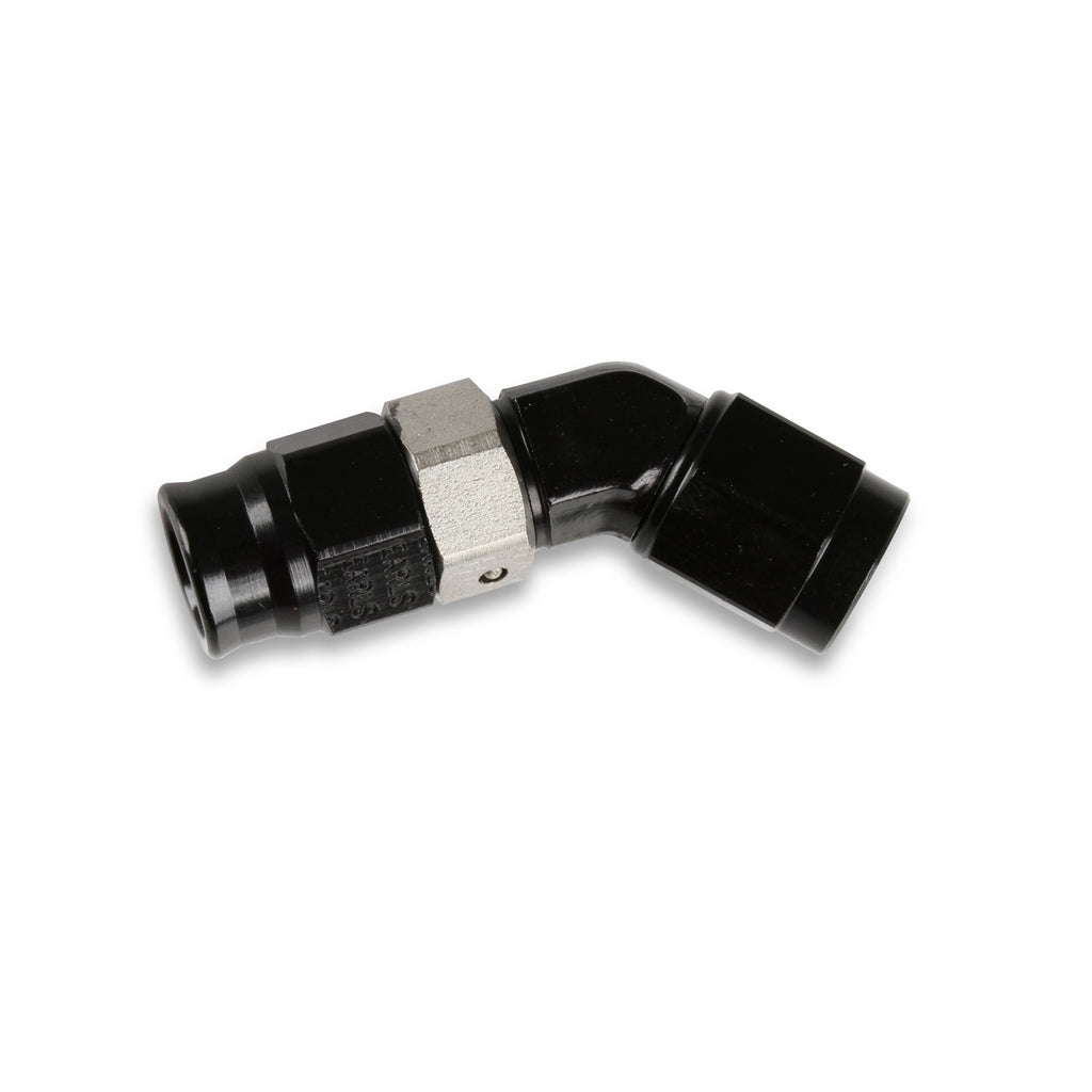 Earls-Adj.-Low-Profile-45-Degree-Speed-Seal-Hose-End,--8-Hose-Size,-8-Nut-Size