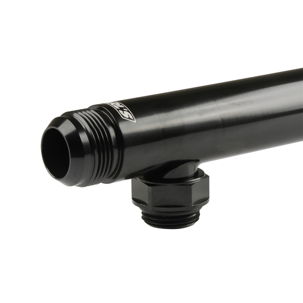 Earls-Adjustable-Coolant-Cross-Over-Tube--16-An-X-(2)--12-An-O-Ring-Port-Swivels