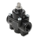 Earls 12850ERL Earl's Adjustable Fuel Pressure Regulator - Carbureted - Black - 1-4 PSI