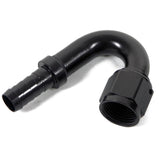 Earls AT715010ERL Earl's Auto-Crimp Hose End - 150 Degree - Size -10 - Black