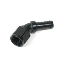Load image into Gallery viewer, Earls-Auto-Crimp-Hose-End---45-Degree---Size--4---Black
