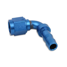 Load image into Gallery viewer, Earls-Auto-Crimp-Hose-End---90-Degree---Size--16---Blue