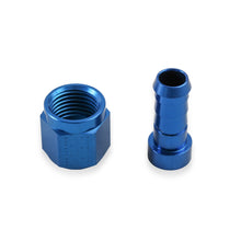 Load image into Gallery viewer, Earls-Auto-Crimp-Hose-End---Straight---Size--12---Blue