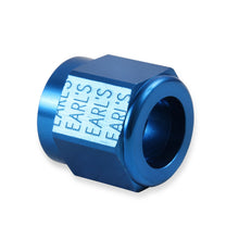 Load image into Gallery viewer, Earls-Auto-Crimp-Hose-End---Straight---Size--12---Blue