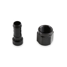 Load image into Gallery viewer, Earls-Auto-Crimp-Hose-End---Straight---Size--6---Black