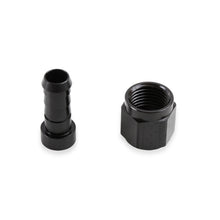 Load image into Gallery viewer, Earls-Auto-Crimp-Hose-End---Straight---Size--6---Black
