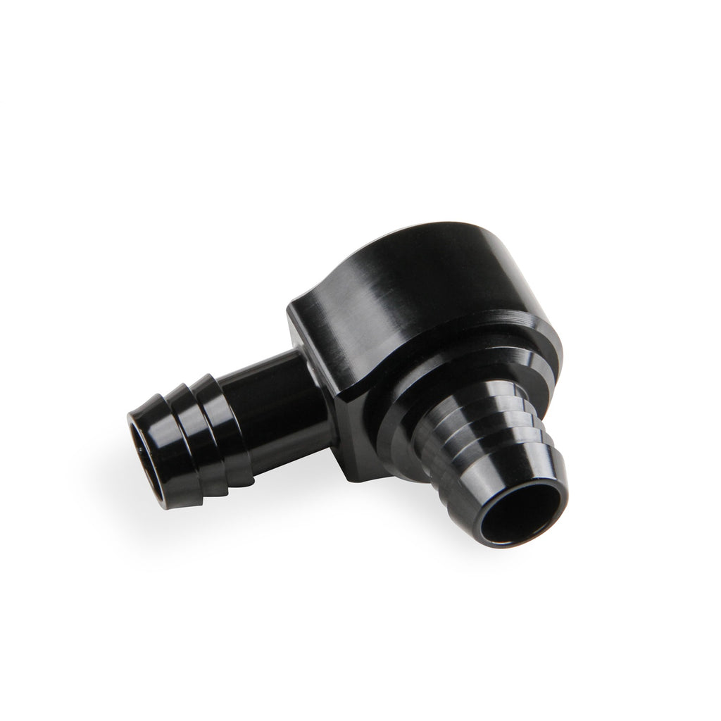 Earls-Brake-Booster-Check-Valve---Billet-Aluminum---90-Degree