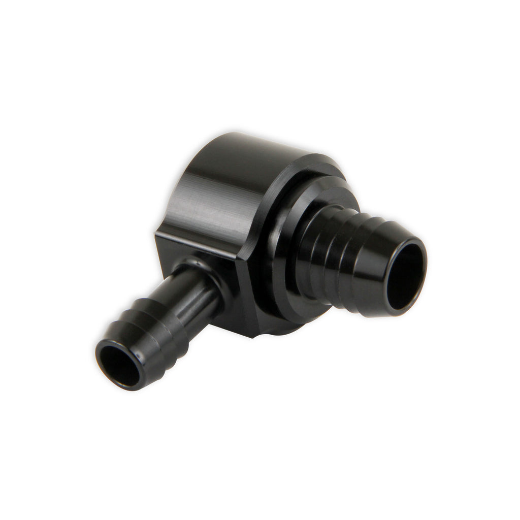 Earls-Brake-Booster-Check-Valve---Billet-Aluminum---90-Degree