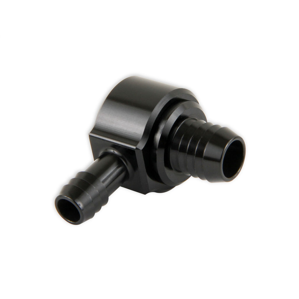 Earls-Brake-Booster-Check-Valve---Billet-Aluminum---90-Degree