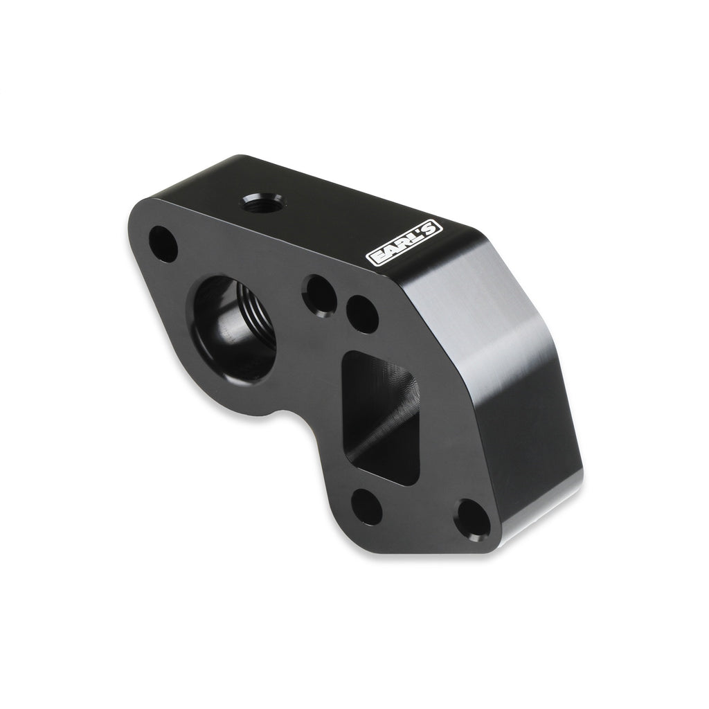 Earls-Electric-Water-Pump-Block-Adapters---Pair---Fits-Gm-Ls-Engines