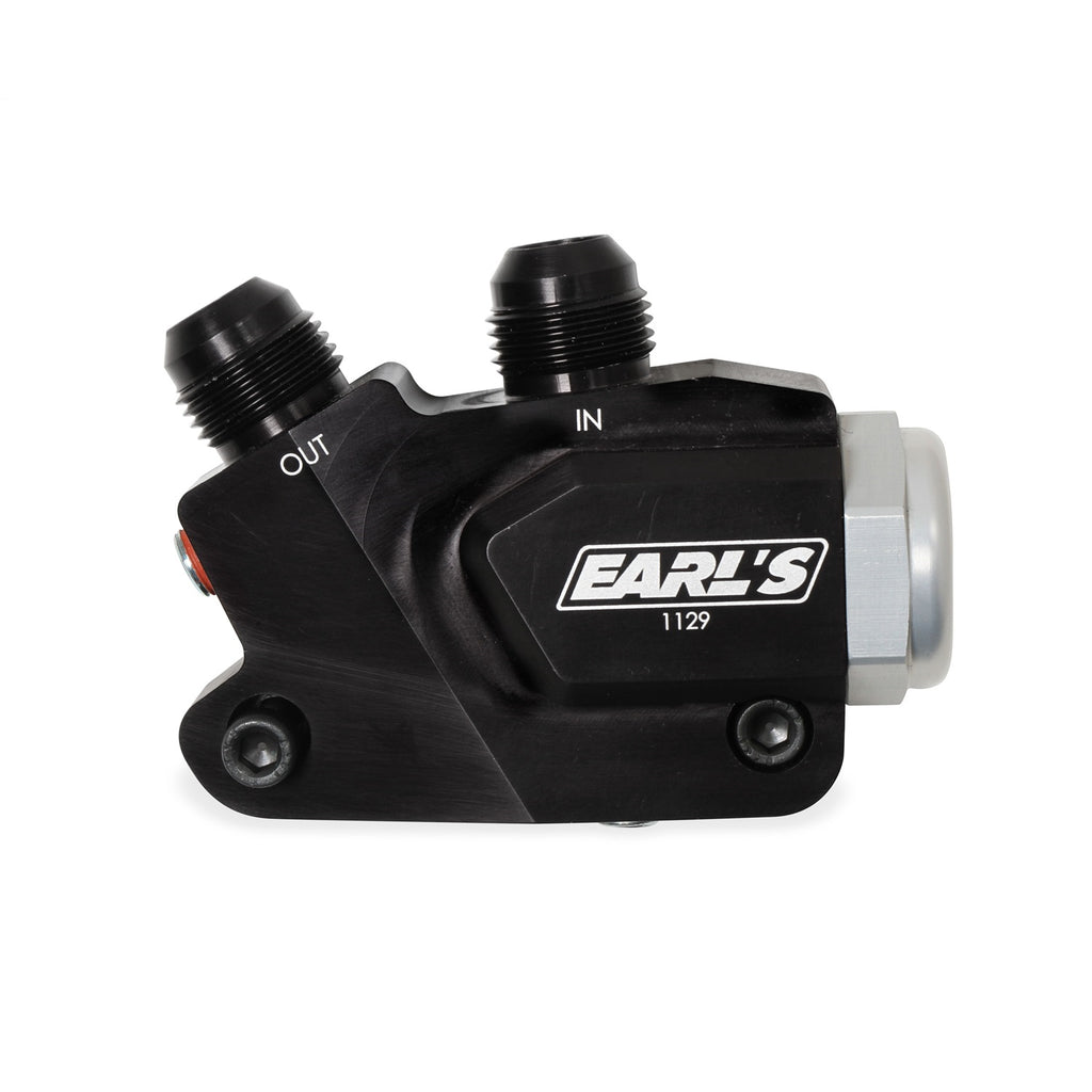 Earls-Gen-V-Lt-Side-Mount-Oil-Cooler-Adapter