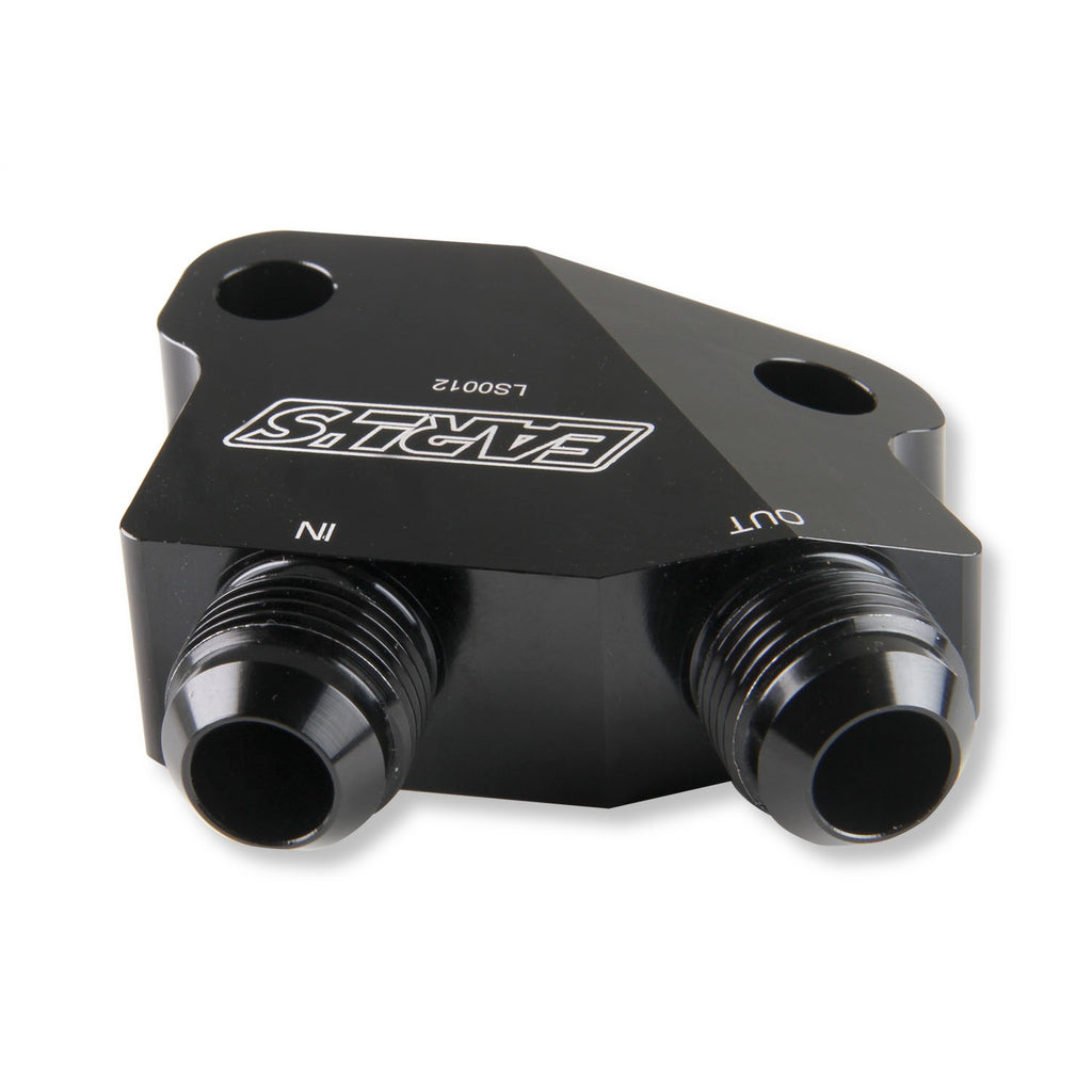 Earls-Ls-Side-Mount-Oil-Cooler-Adapter
