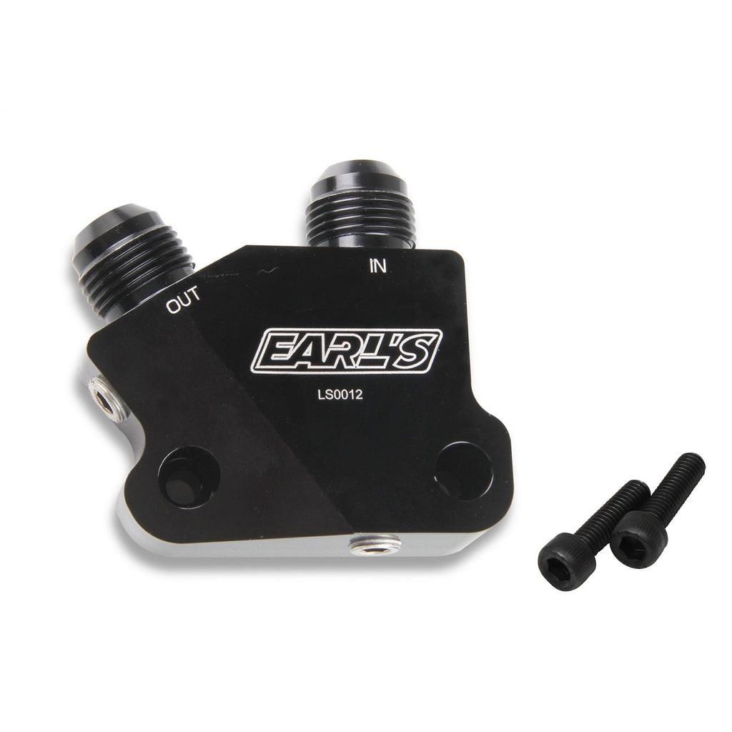 Earls-Ls-Side-Mount-Oil-Cooler-Adapter