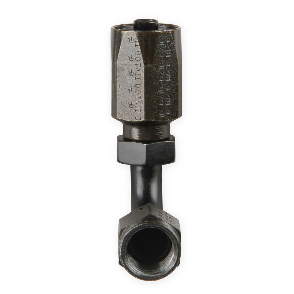 Earls-Power-Steering-Hose-End-Black-Chromate
