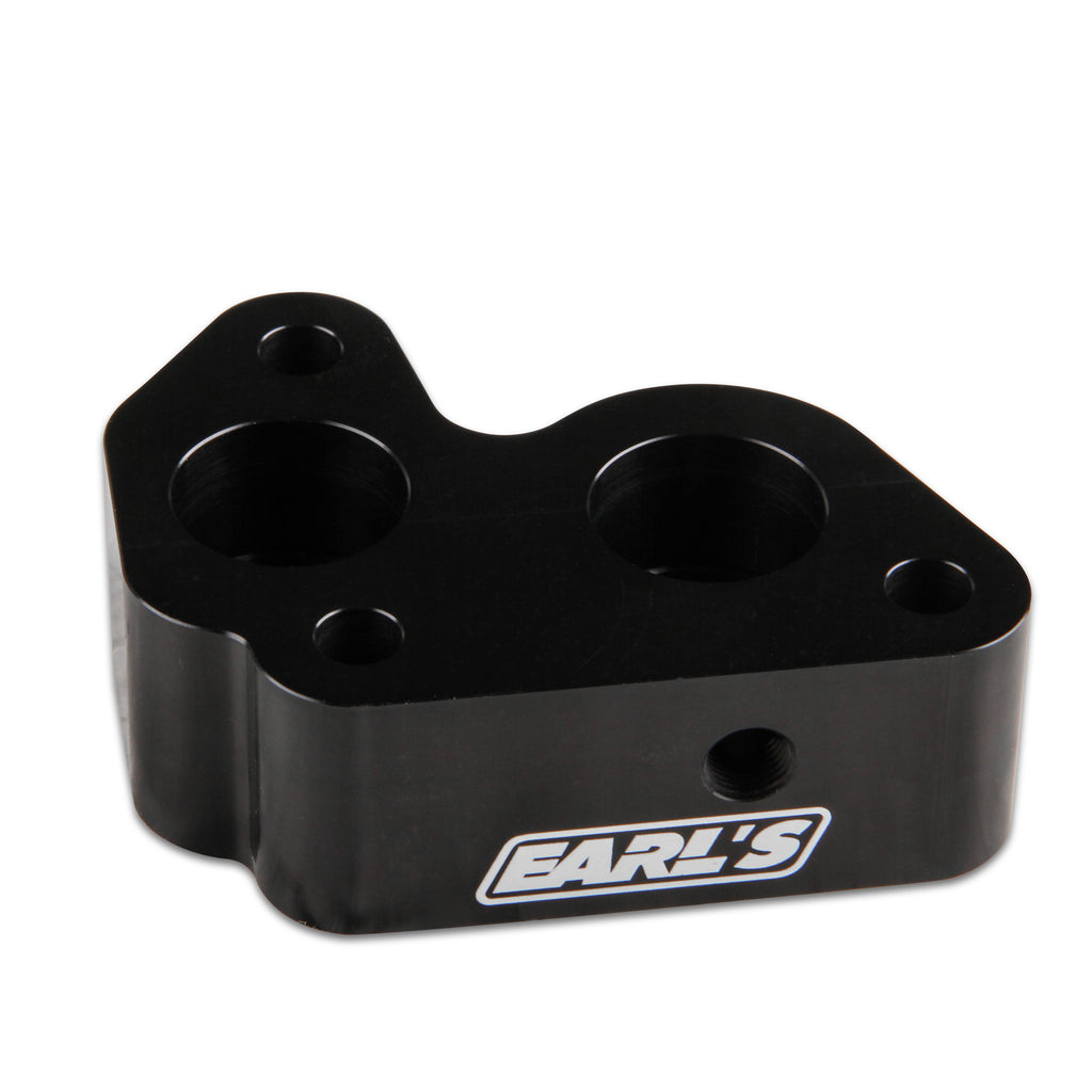 Earls-Remote-Mount-Electric-Water-Pump-Block-Adapters