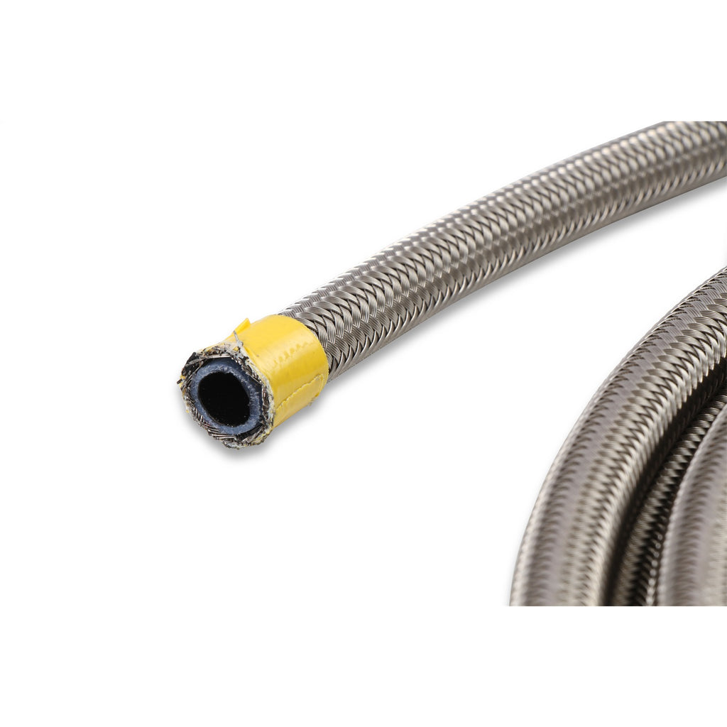 Earls-Speed-Flex-Hose-Size--6-Stainless-Steel-Braid---Bulk-Hose-Sold-By-The-Foot-In-Continuous-Length-Up-To-50
